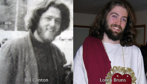 hillary and bill clinton young. Young Bill looks exactly like